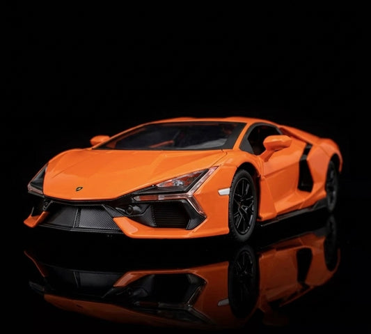 Deportivo con efectos de humo y luces